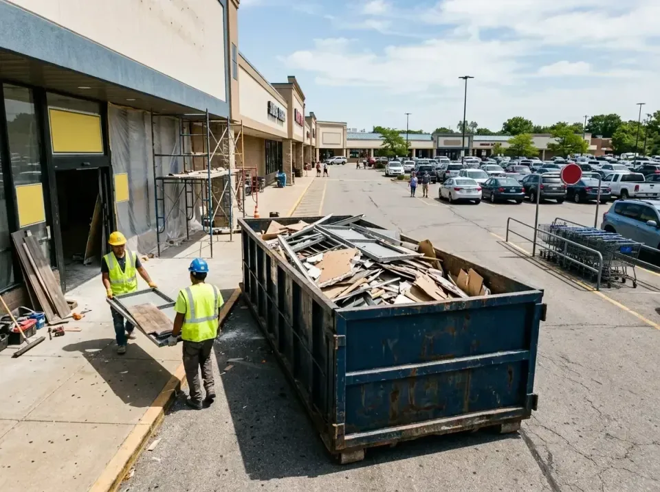 retail-store-renovation-debris-003 — frequently asked questions, Roll-off Dumpster Rentals in West Plains, MO